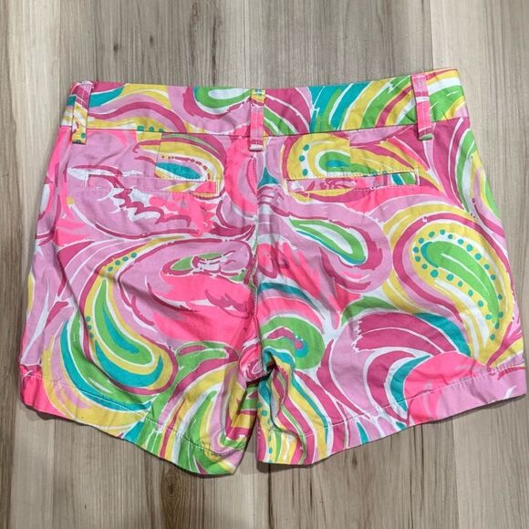 Lilly Pulitzer The Callahan Shorts 5in Inseam Women’s 00 - Picture 2 of 4